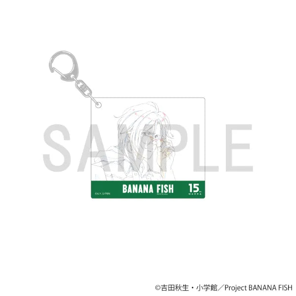 BANANA FISH X 15th MAPPA Exhibition - Original Artwork Acrylic Keychain - Ash Lynx A [Pre-Order Oct 2026]