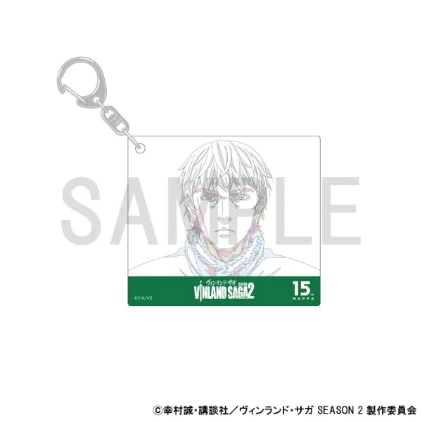 Vinland Saga Season 2 X 15th MAPPA Exhibition - Original Artwork Acrylic Keychain [Vinland Saga 2 (Thorfinn)] [Pre-Order Oct 2026]