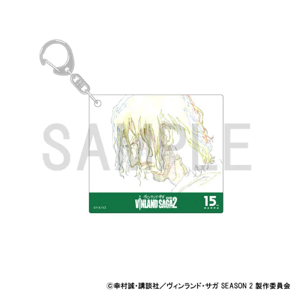 Vinland Saga Season 2 X 15th MAPPA Exhibition - Original Artwork Acrylic Keychain [Vinland Saga 2 (Snake)] [Pre-Order Oct 2026]