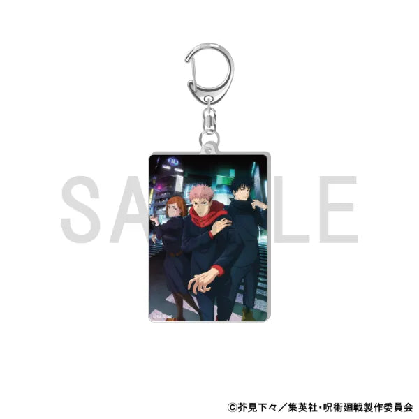 Jujutsu Kaisen X 15th MAPPA Exhibition - Acrylic Keychain Newly Drawn - Shibuya Incident [Pre-Order Oct 2026]
