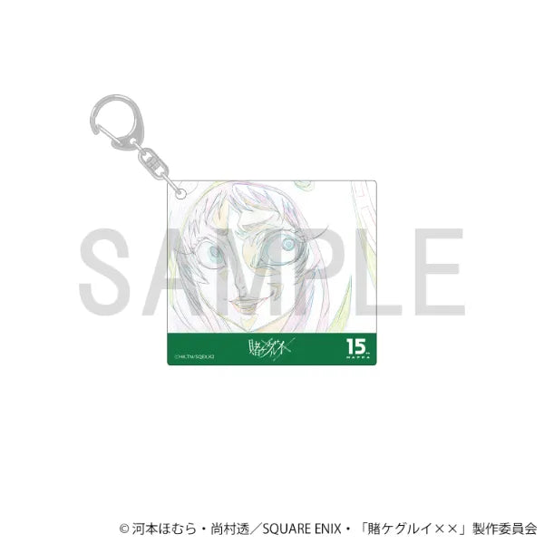 Kakegurui X 15th MAPPA Exhibition - Original Artwork Acrylic Keychain - Runa Yomozuki [Pre-Order Oct 2026]