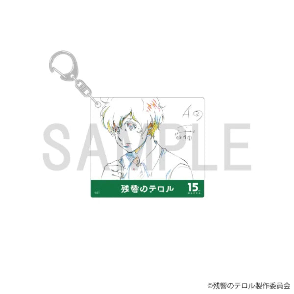 Terror in Resonance X 15th MAPPA Exhibition - Original Artwork Acrylic Keychain - Twelve A [Pre-Order Oct 2026]