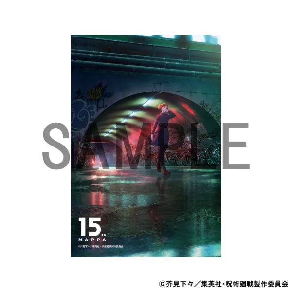 Jujutsu Kaisen X 15th MAPPA Exhibition - Sticker 15th KV [Pre-Order Oct 2026]