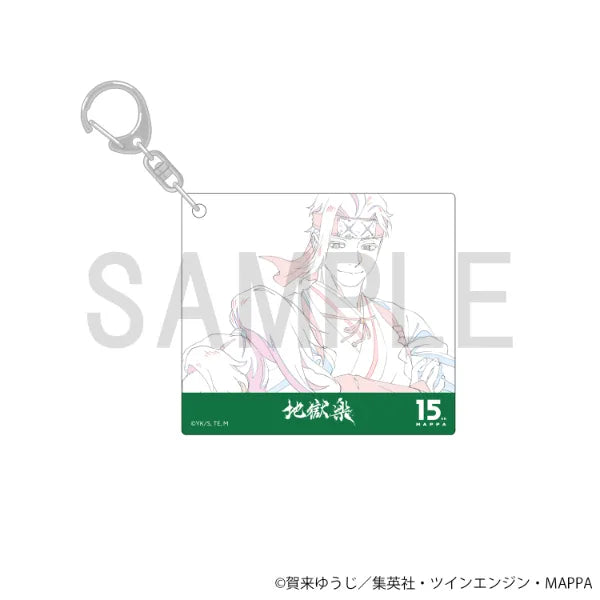 Hell's Paradise X 15th MAPPA Exhibition - Original Artwork Acrylic Keychain - Tenzo & Nurugai [Pre-Order Oct 2026]