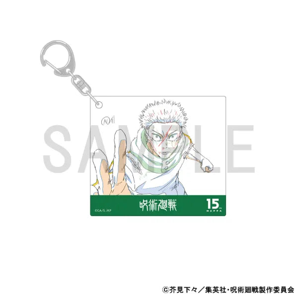 Jujutsu Kaisen X 15th MAPPA Exhibition - Original Artwork Acrylic Keychain - Shibuya Incident - Yuji Itadori [Pre-Order Oct 2026]