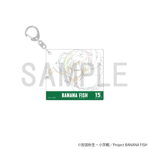 BANANA FISH X 15th MAPPA Exhibition - Original Artwork Acrylic Keychain - Ash Lynx B [Pre-Order Oct 2026]