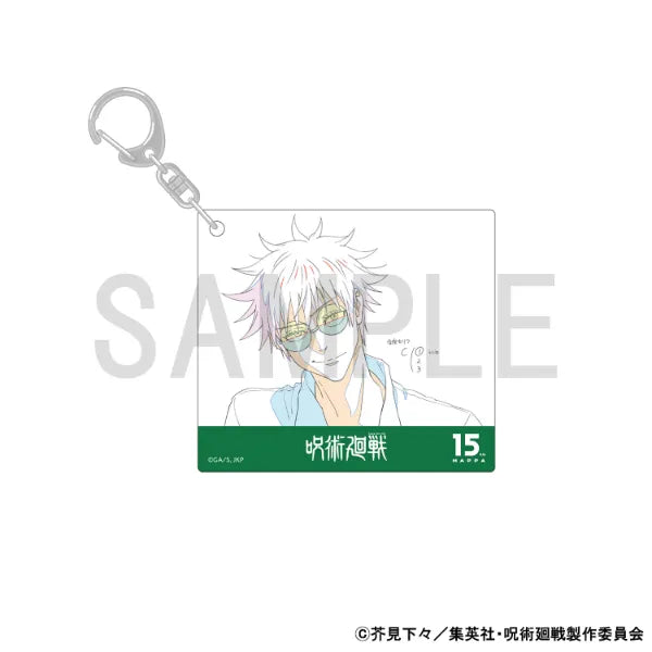 Jujutsu Kaisen X 15th MAPPA Exhibition - Original Artwork Acrylic Keychain - Hidden Inventory / Premature Death - Gojo Satoru [Pre-Order Oct 2026]