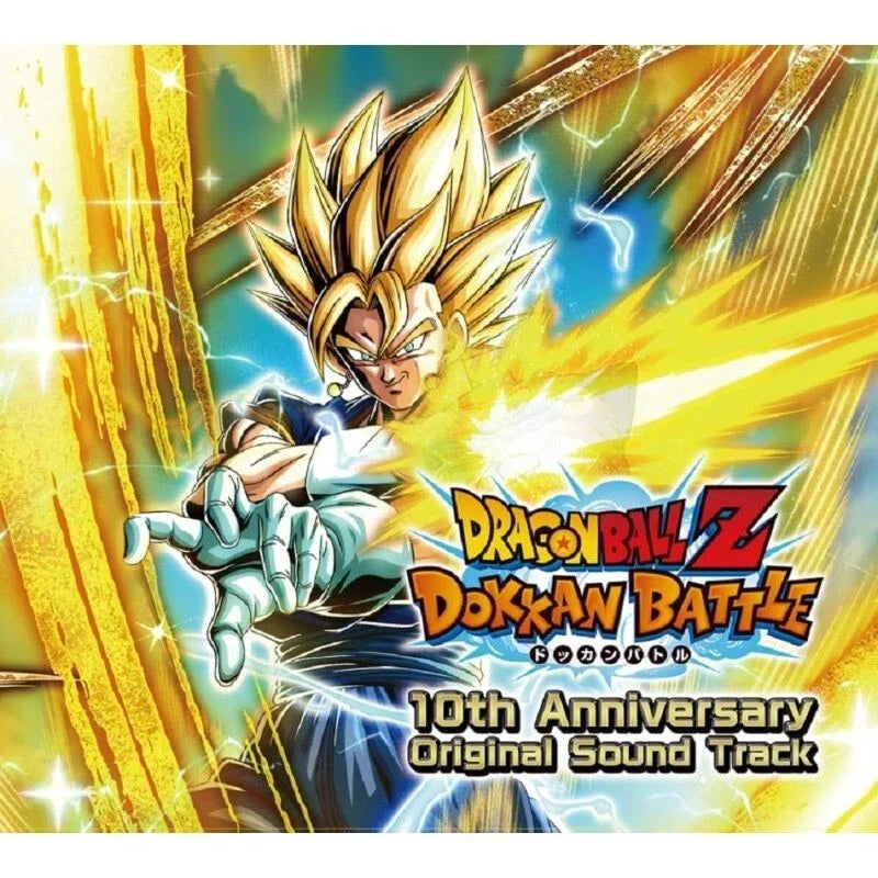 BANDAI Dragon Ball Z Dokkan Battle 10th Anniversary Original Soundtrack CD JAPAN
