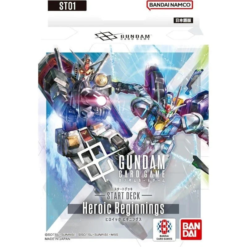 BANDAI Gundam Card Game Heroic Beginnings Starter Deck ST01 TCG JAPAN