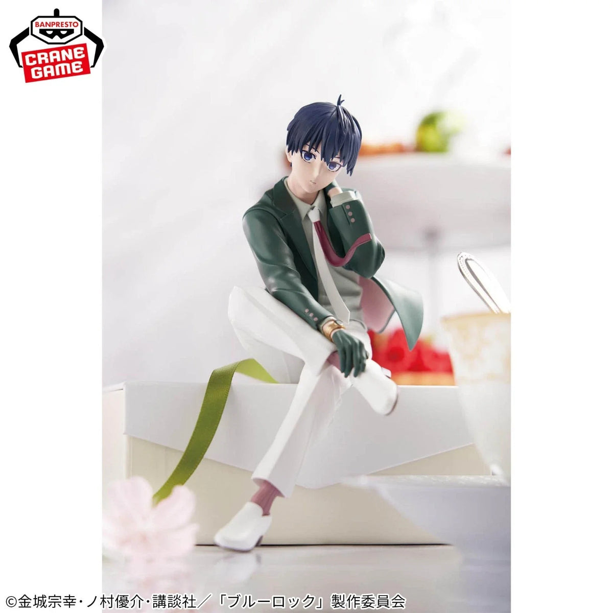 Banpresto Blue Lock Sweets Flavor Rin Itoshi Yoichi Isagi Figure Set of 2 JAPAN