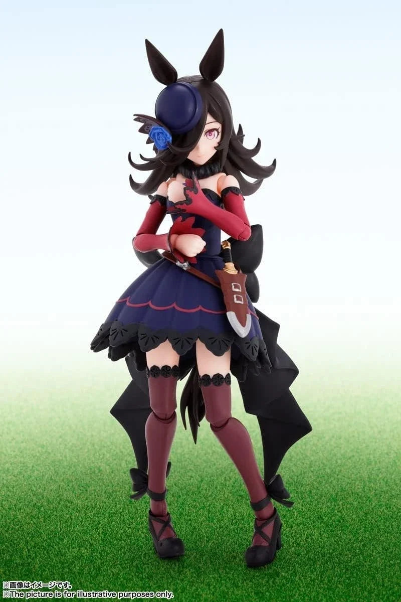 BANDAI S.H.Figuarts Uma Musume Pretty Derby Rice Shower Action Figure JAPAN