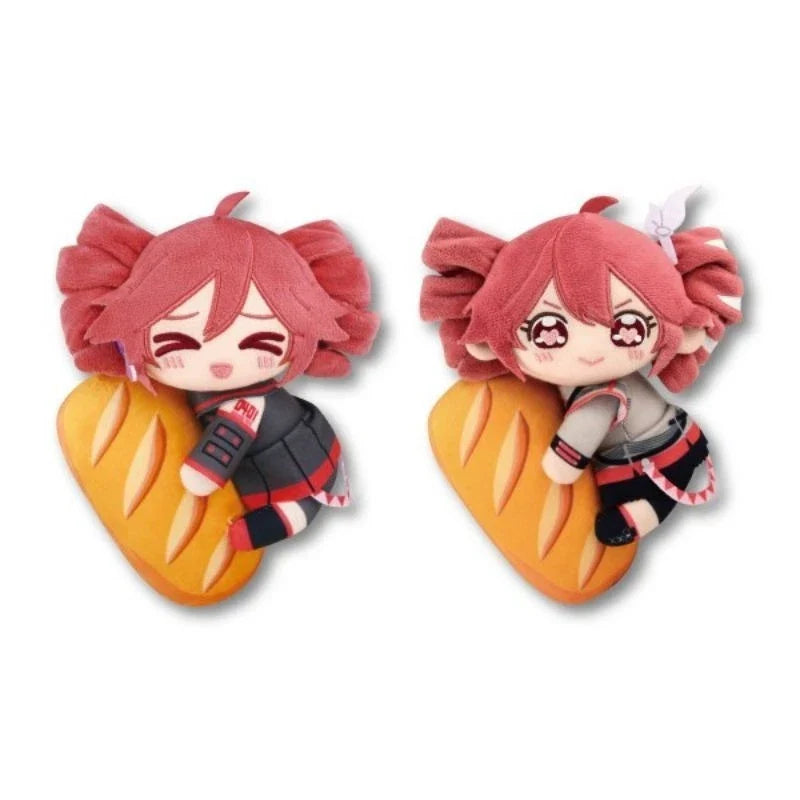 Fukuya French Bread Kasane Teto 2 set Plush Doll JAPAN OFFICIAL