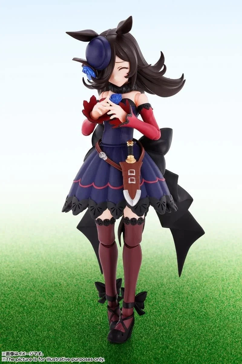 BANDAI S.H.Figuarts Uma Musume Pretty Derby Rice Shower Action Figure JAPAN