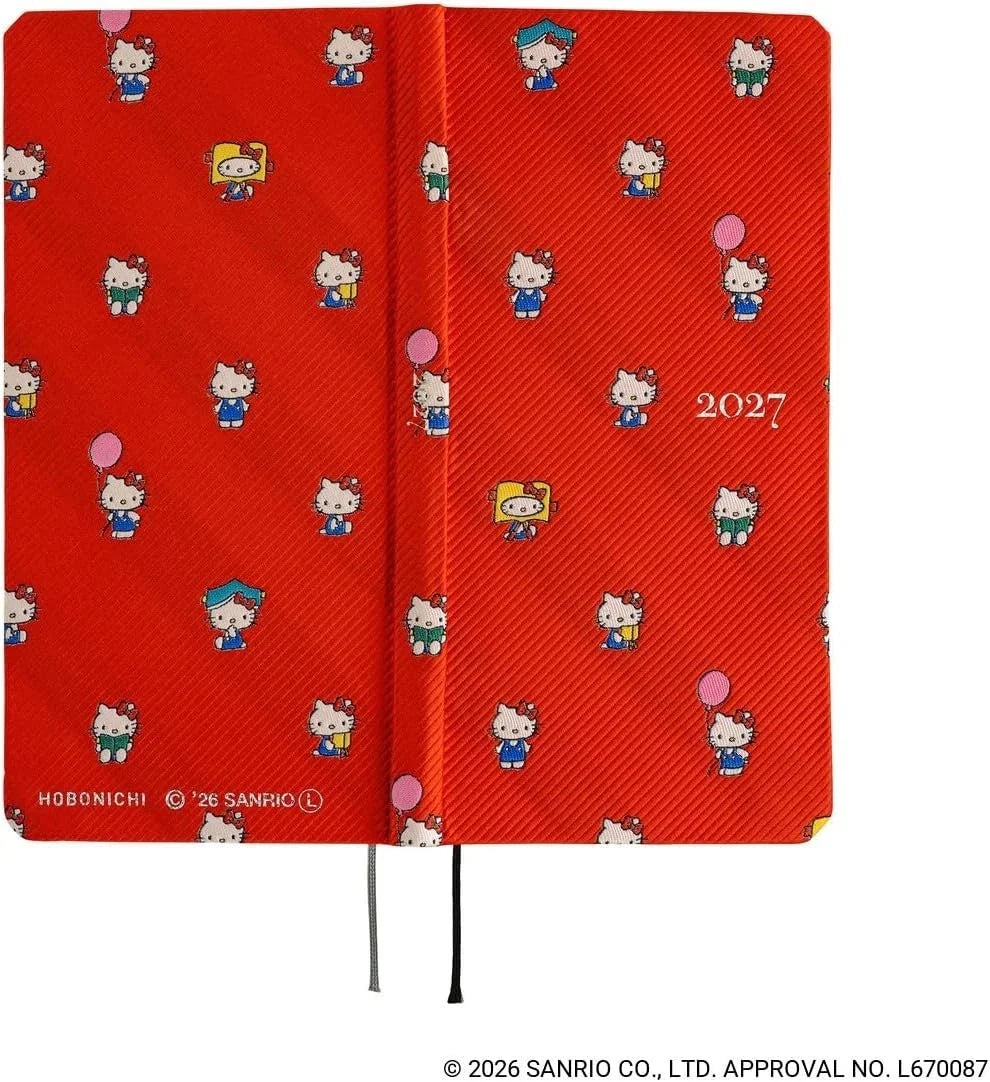 Hobonichi Hello Kitty Hobonichi Techo 2027 Weeks Japanese Edition JAPAN OFFICIAL