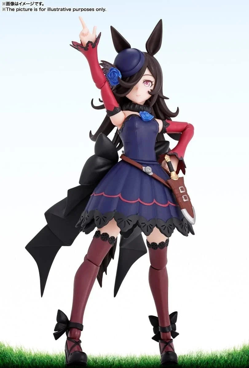 BANDAI S.H.Figuarts Uma Musume Pretty Derby Rice Shower Action Figure JAPAN