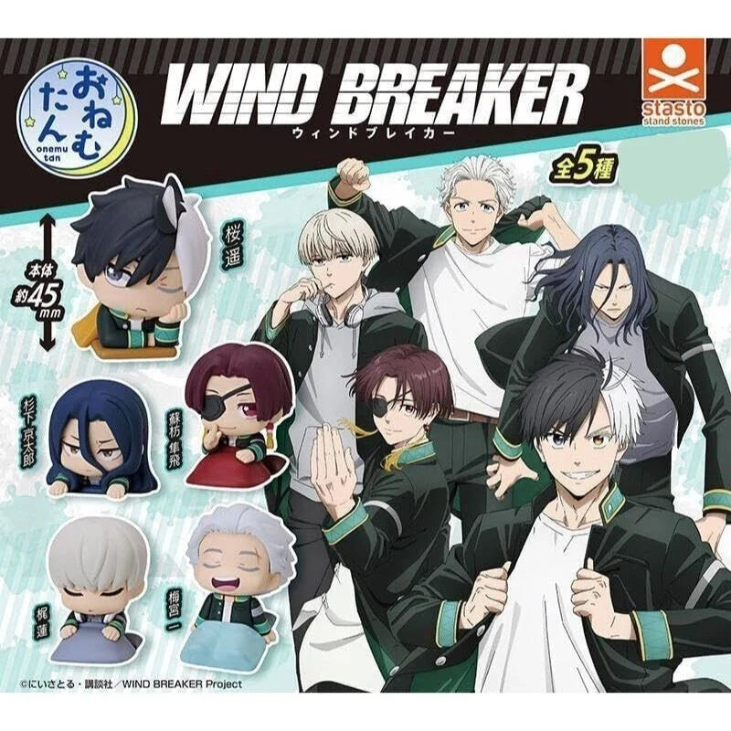 Stand Stones Onemutan Wind Breaker Complete Set Figure Capsule Toy JAPAN