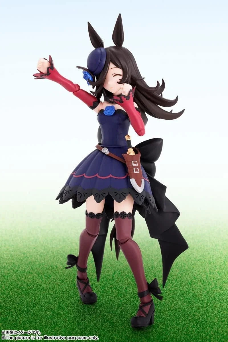 BANDAI S.H.Figuarts Uma Musume Pretty Derby Rice Shower Action Figure JAPAN