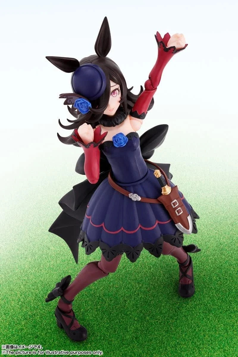 BANDAI S.H.Figuarts Uma Musume Pretty Derby Rice Shower Action Figure JAPAN