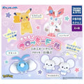 Pokemon Flocked Figure Complete Set Capsule Toy JAPAN OFFICIAL