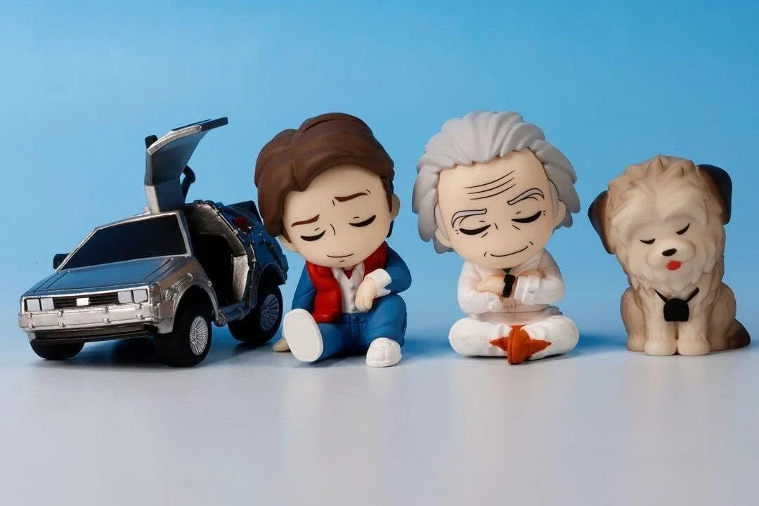 Kata Zun Fig. Back to the Future Complete Set Figure Capsule Toy JAPAN OFFICIAL