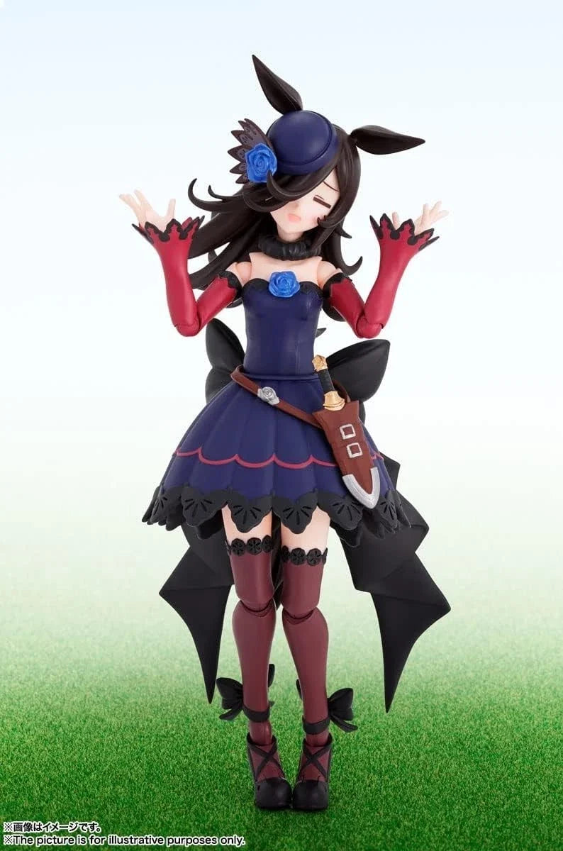 BANDAI S.H.Figuarts Uma Musume Pretty Derby Rice Shower Action Figure JAPAN