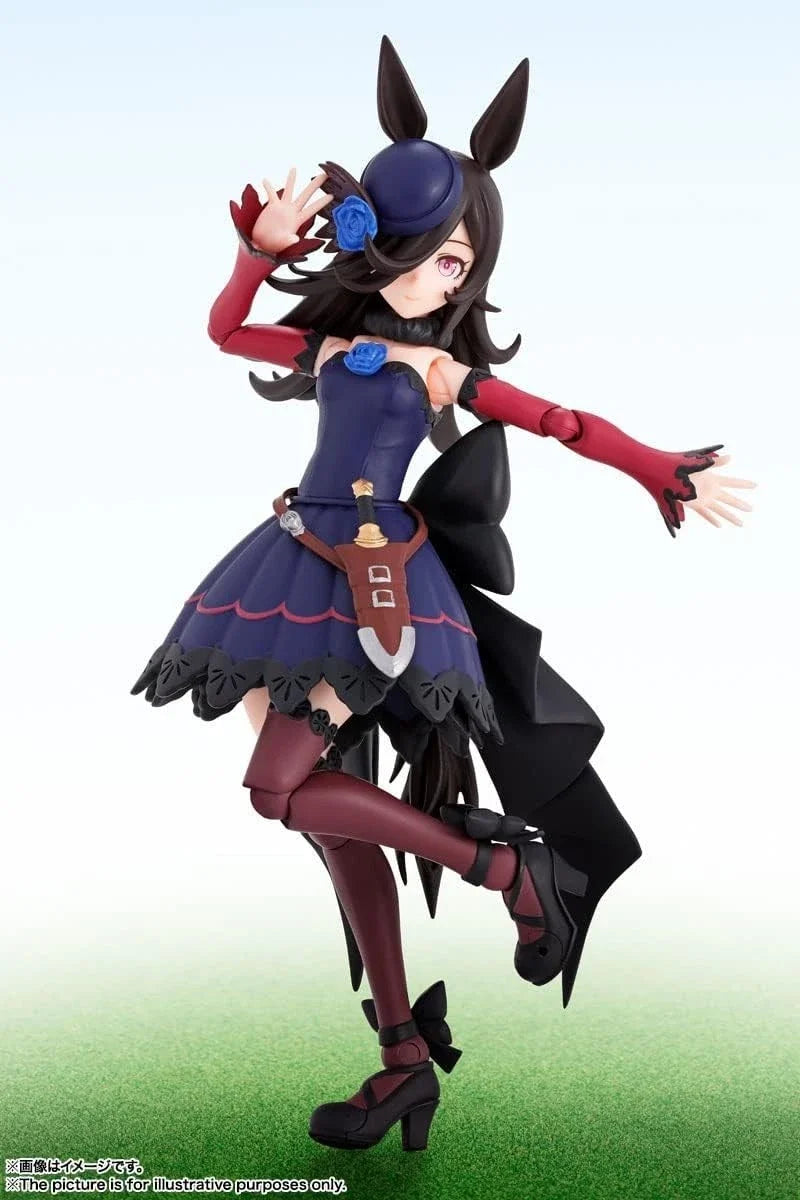 BANDAI S.H.Figuarts Uma Musume Pretty Derby Rice Shower Action Figure JAPAN