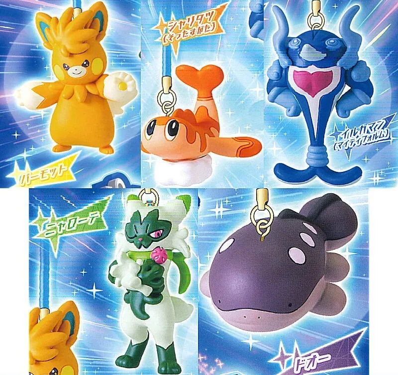 Pokemon Netsuke Mascot Adventure Journey Complete Set Capsule Toy JAPAN OFFICIAL