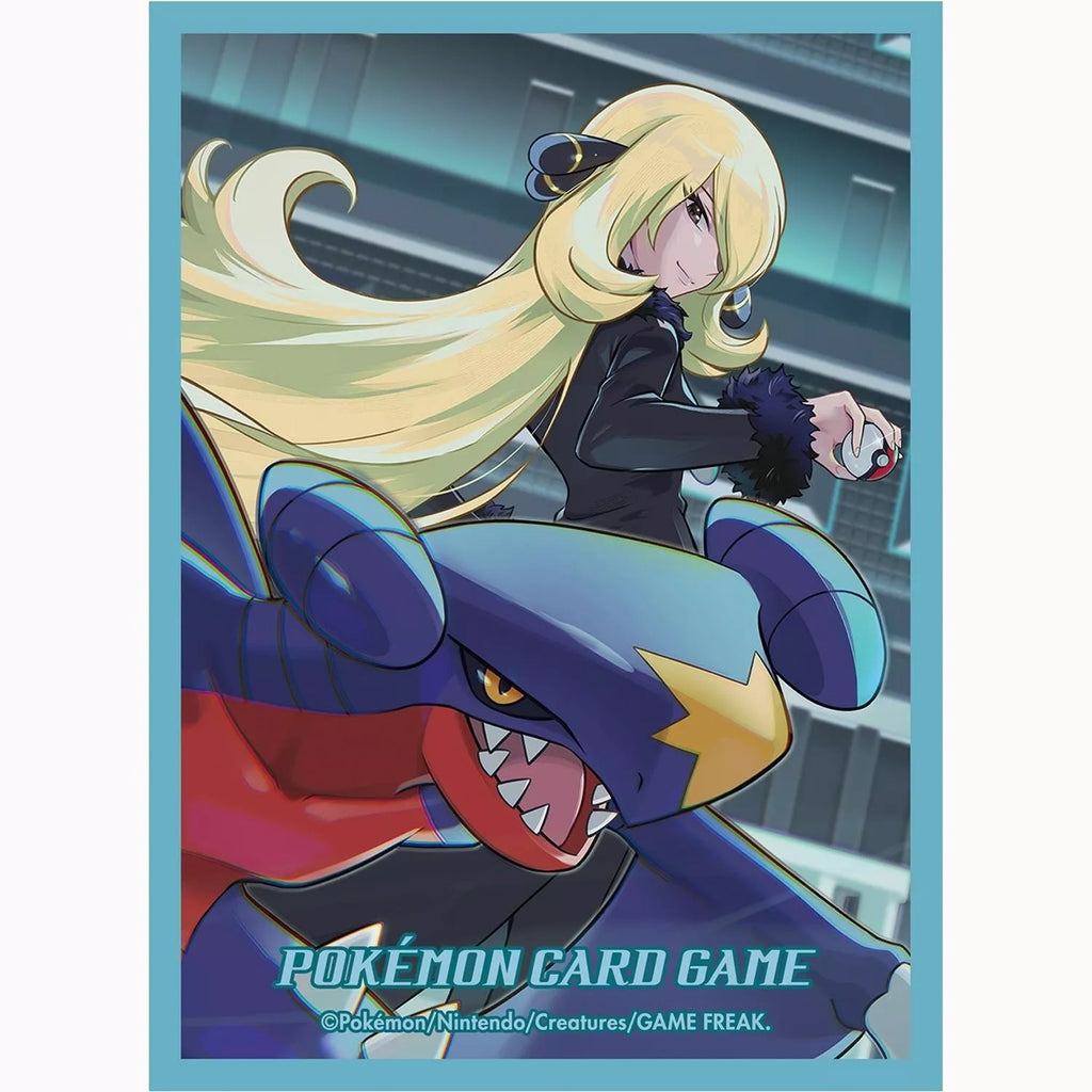 Pokemon Center Original Card Sleeves Cynthia & Garchomp Ver.2 JAPAN OFFICIAL