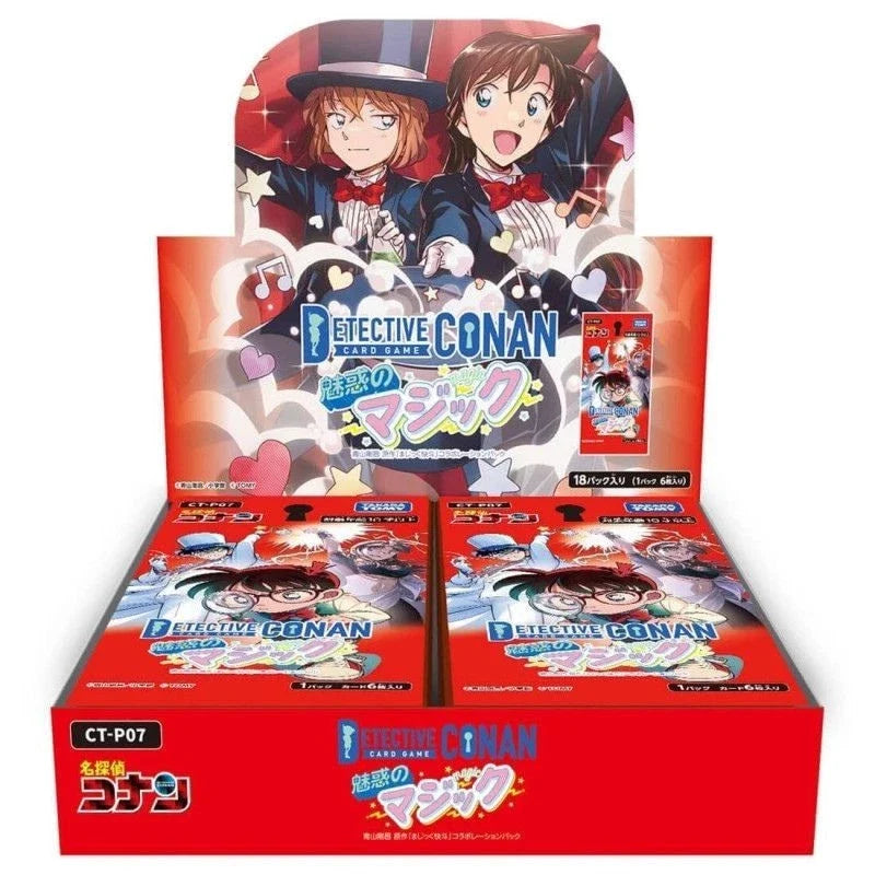 Detective Conan Enchanting Magic CT-P07 Booster Pack Box TCG JAPAN OFFICIAL