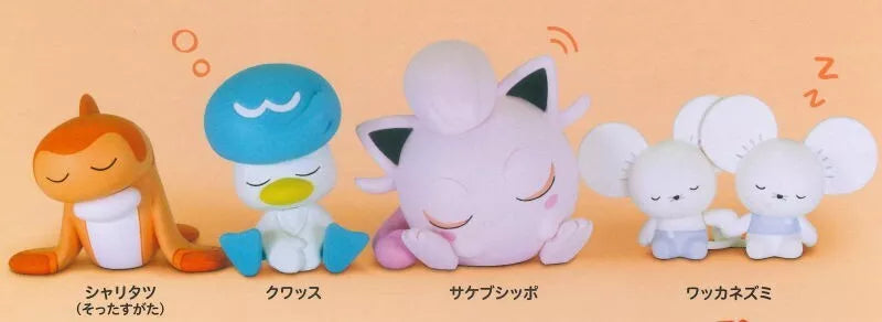 Katazun Fig. Pokemon 7 Complete Set Figure Capsule Toy JAPAN OFFICIAL