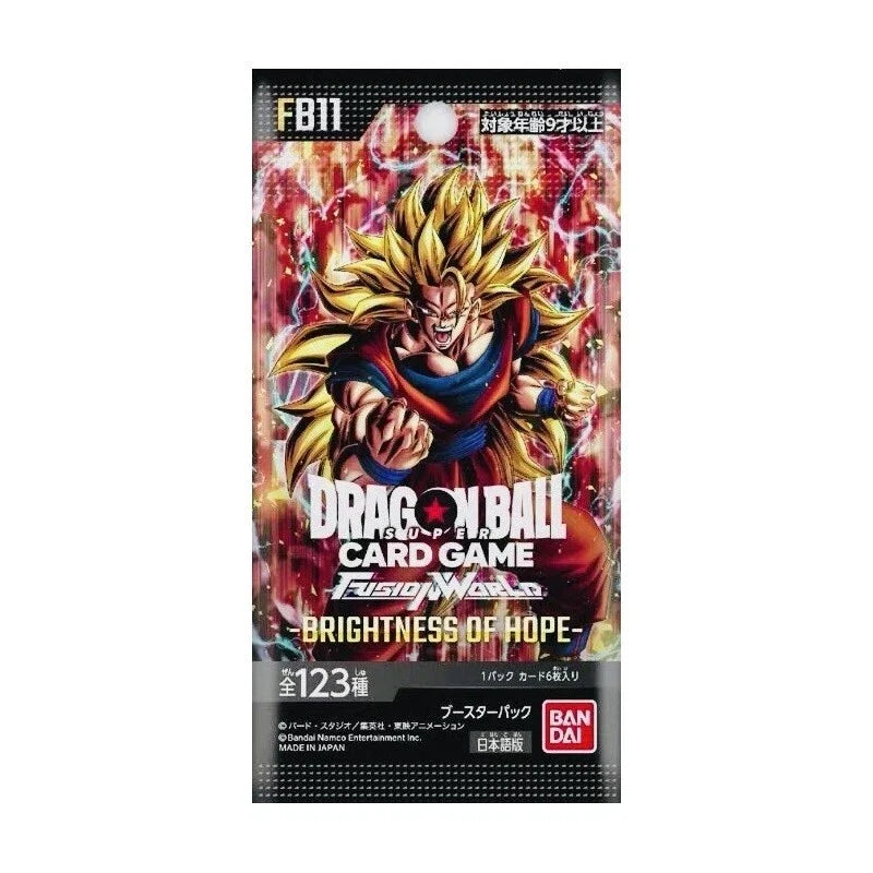 Dragon Ball Card Game Fusion World Brightness of Hope FB11 Booster Box TCG