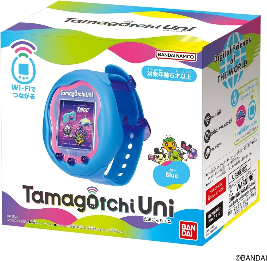 BANDAI Tamagotchi Uni Blue JAPAN OFFICIAL
