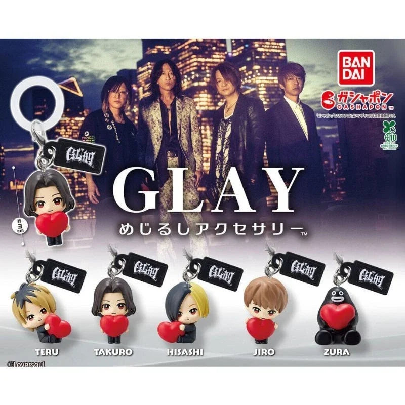 BANDAI GLAY Mejirushi Accessory Complete Set Capsule Toy JAPAN OFFICIAL