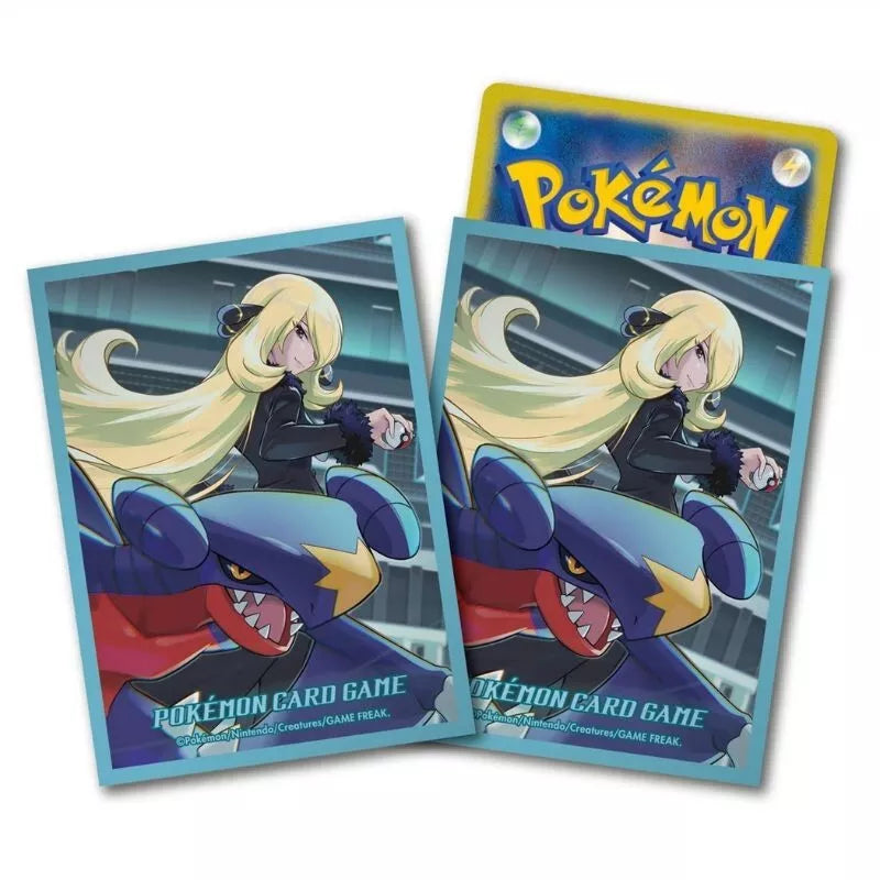 Pokemon Center Original Card Sleeves Cynthia & Garchomp Ver.2 JAPAN OFFICIAL
