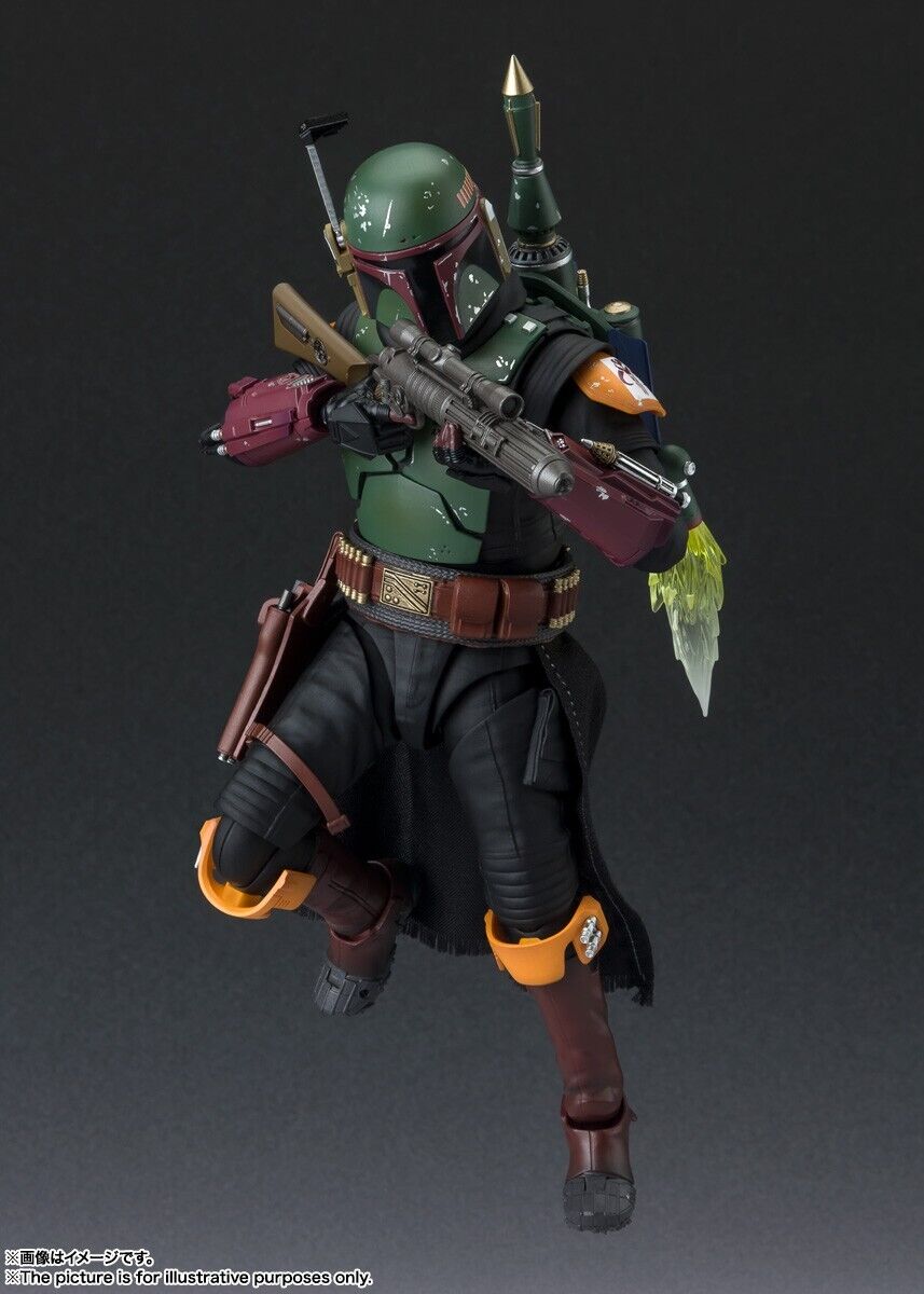 S.H.Figuarts Boba Fett (STAR WARS The Book of Boba Fett) Action Figure JAPAN