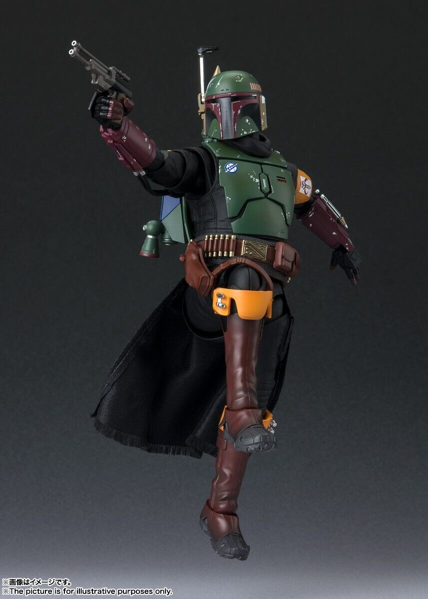 S.H.Figuarts Boba Fett (STAR WARS The Book of Boba Fett) Action Figure JAPAN