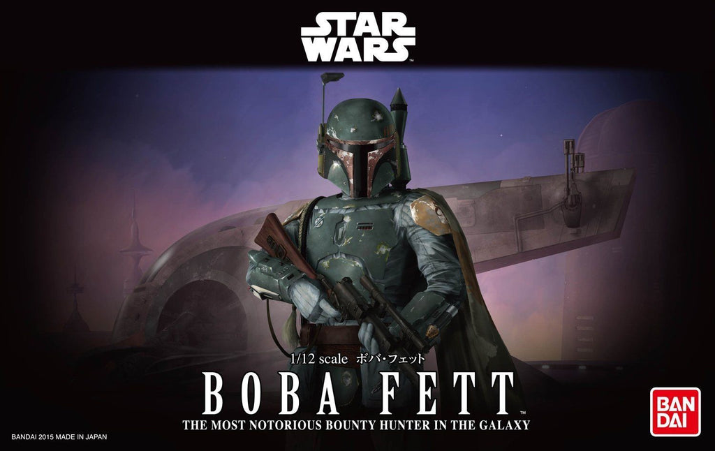 BANDAI Star Wars The Boba Fett 1/12 scale model kit Plastic Model JAPAN OFFICIAL