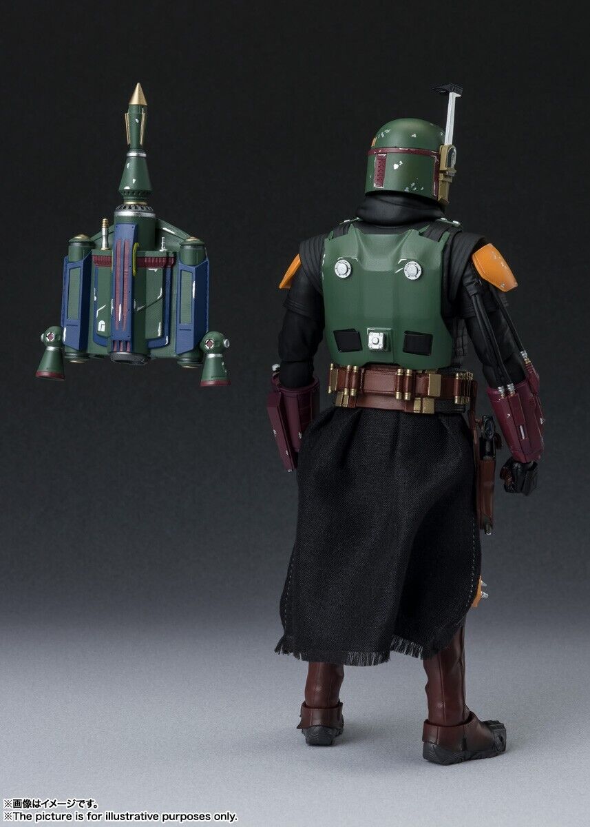 S.H.Figuarts Boba Fett (STAR WARS The Book of Boba Fett) Action Figure JAPAN