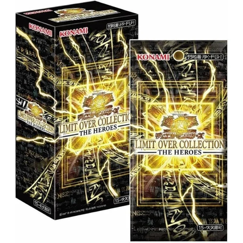 Yu-Gi-Oh! OCG Duel Monsters Limit Over Collection The Heroes Booster Box TCG
