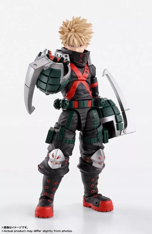 BANDAI S.H.Figuarts My Hero Academia Katsuki Bakugo Action Figure JAPAN OFFICIAL