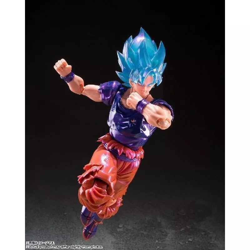 S.H.Figuarts Super Saiyan God Super Saiyan Son Goku Kaioken Action Figure JAPAN