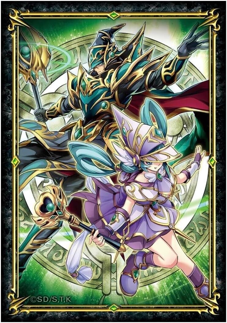 Yu-Gi-Oh 25th Magicians of Bonds and Unity Duel Set Playmat with Sleeves 100 pcs