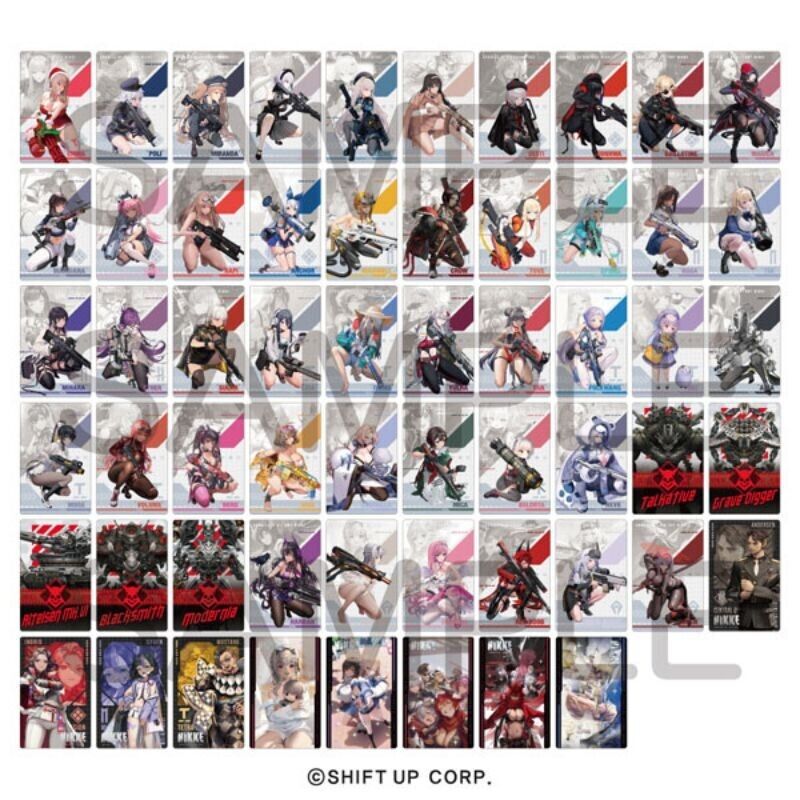Goddess of Victory Nikke Gun Girl Metal Card Collection Vol.2 Pack Box TCG JAPAN