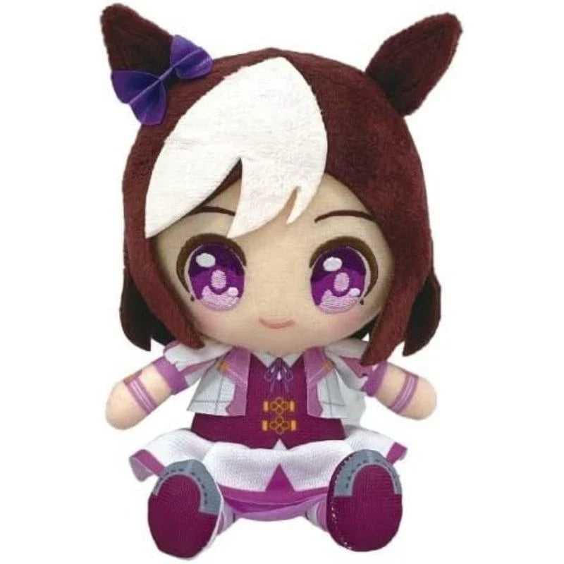 BANDAI Uma Musume Pretty Derby Special Week Chibi Plush Doll JAPAN OFFICIAL