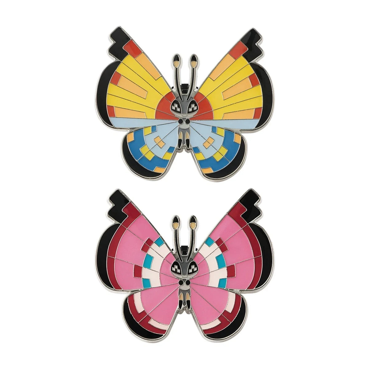 Pokemon Center Original Pins Full Set Collection Vivillon JAPAN OFFICIAL