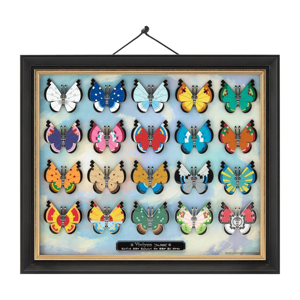Pokemon Center Original Pins Full Set Collection Vivillon JAPAN OFFICIAL
