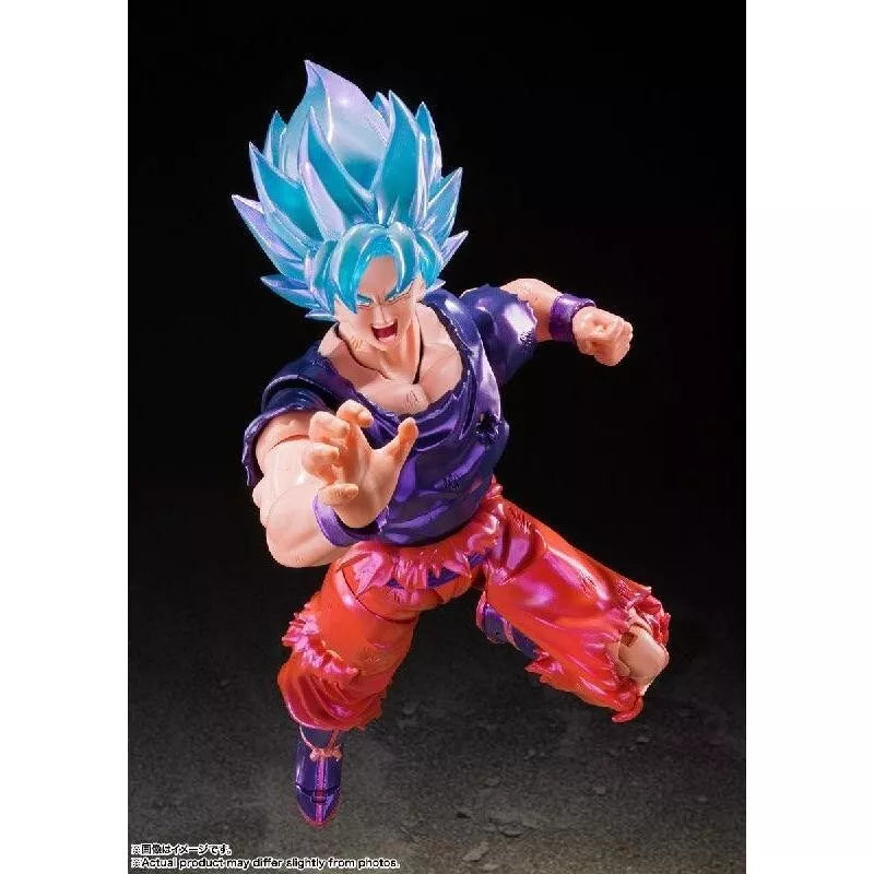 S.H.Figuarts Super Saiyan God Super Saiyan Son Goku Kaioken Action Figure JAPAN