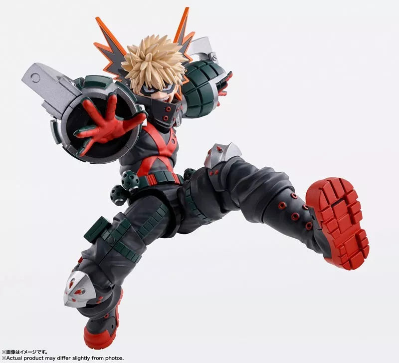 BANDAI S.H.Figuarts My Hero Academia Katsuki Bakugo Action Figure JAPAN OFFICIAL