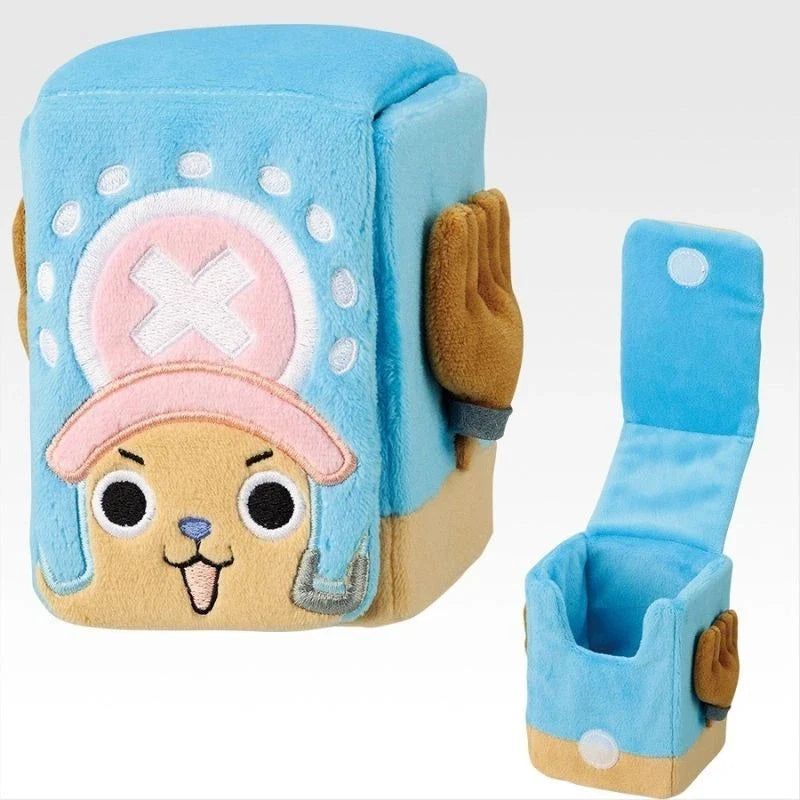 BANDAI Ichiban Kuji ONE PIECE Card Game Plush Multi Card Case Chopper Prize E