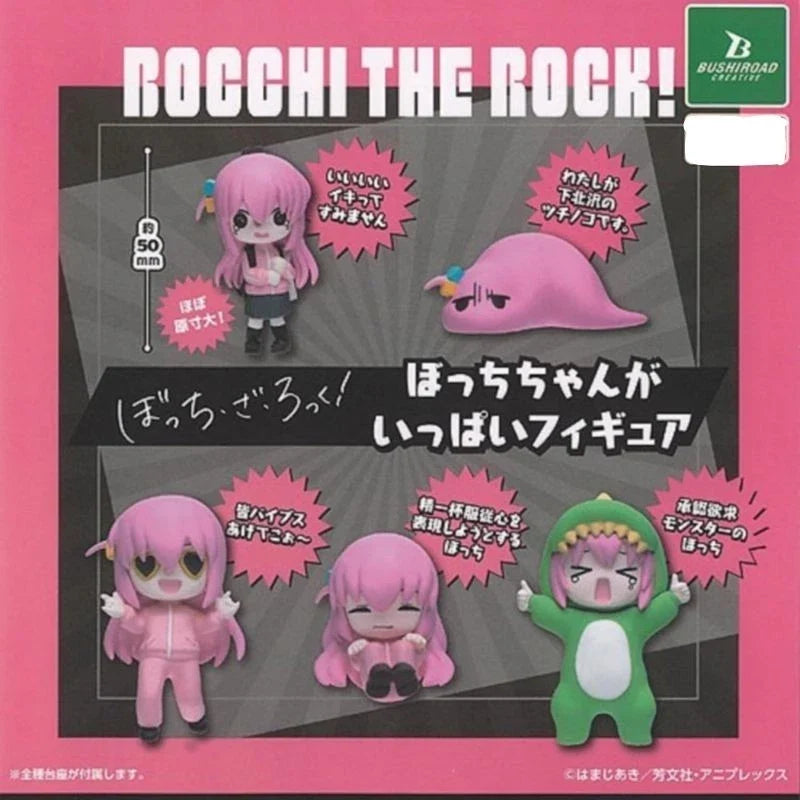 Bocchi the Rock! Bocchi-chan Figure Complete Set Capsule Toy JAPAN OFFICIAL